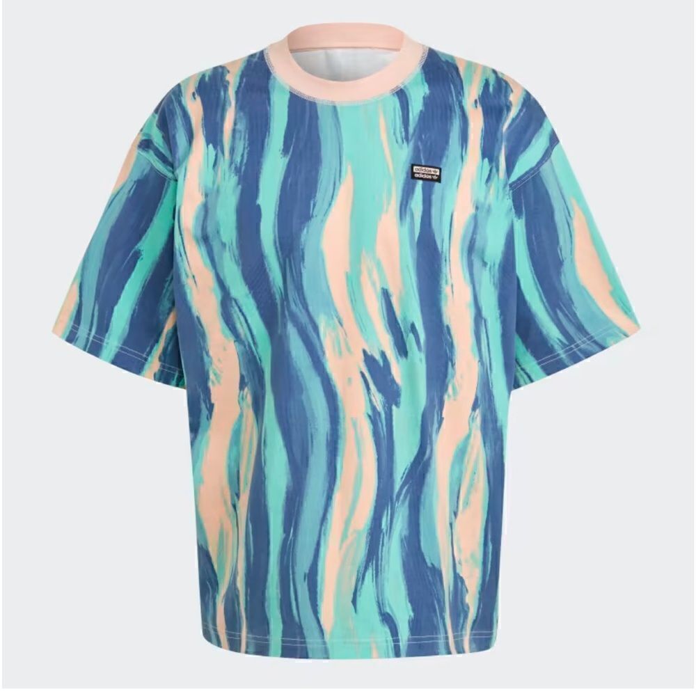 Adidas Shirt R.Y.V. OVERSIZE TEE Thick Tye Die Size Large‎
